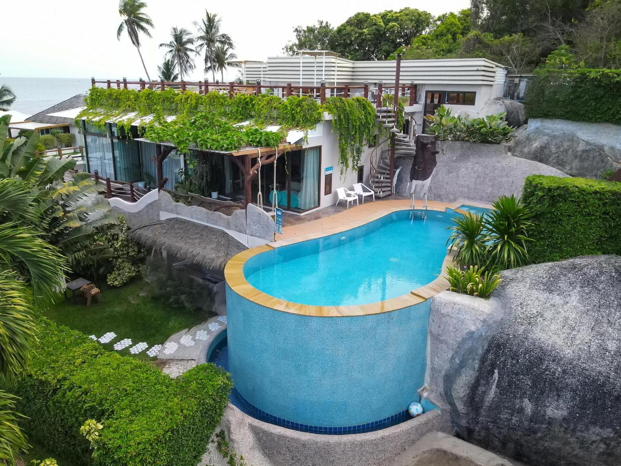 The Rock Samui Beach Resort Lamai Beach  Exterior foto
